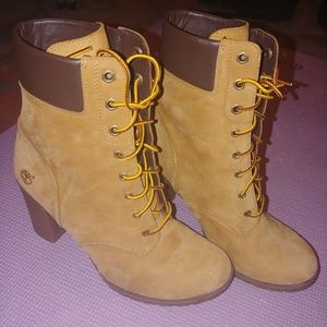 Timberland High Heels 8.5
